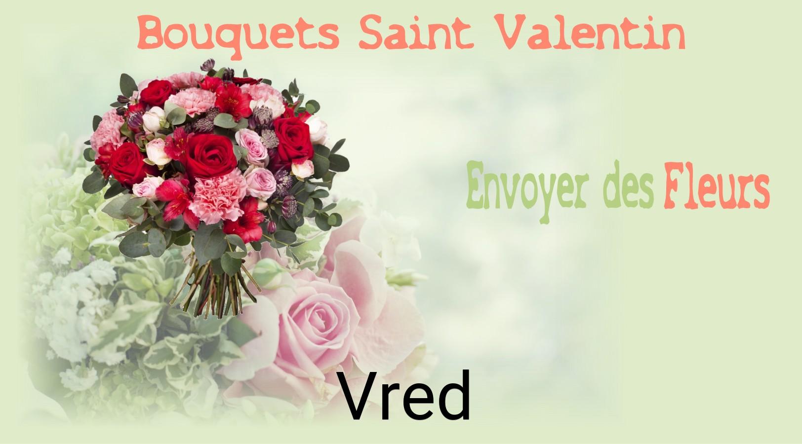 Roses de Saint-Valentin livrées à Vred